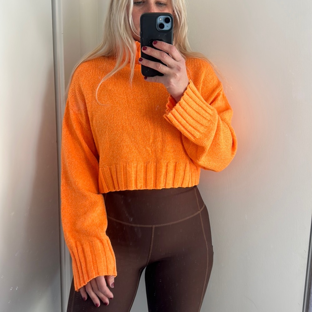 Beautiful Orange Sweater